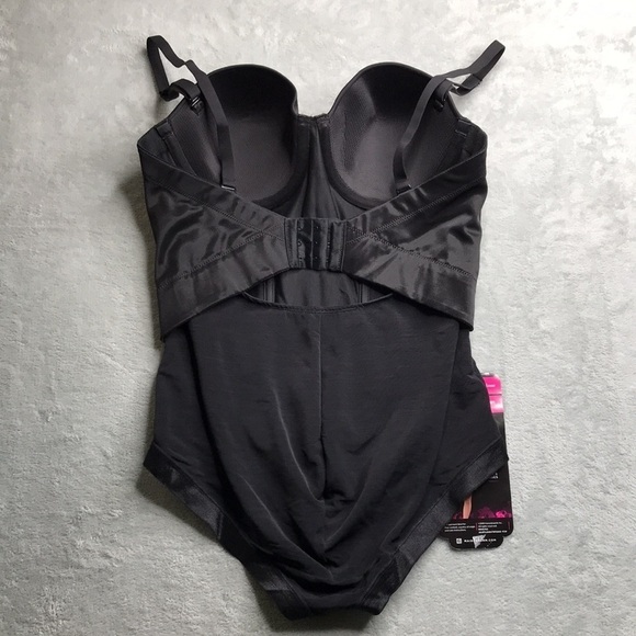 Maidenform Firm Control Shapewear Easy-Up Shaper Black New - Picture 9 of 12